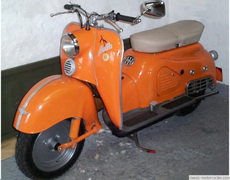 Pogo stick spring Male computer 1956 Zündapp Bella Scooter | Classic Motorcycles